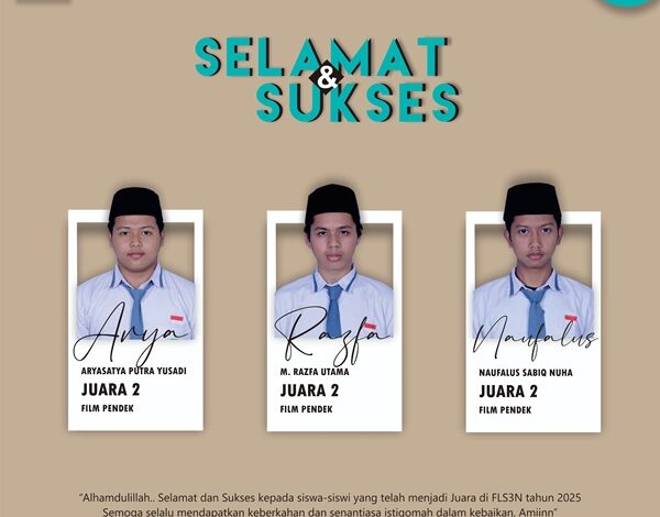 Kisah Inspiratif âLintas Suaraâ SMA Trensains, Juara Film Pendek se Kabupaten