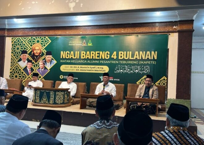 IKAPETE Gelar Ngaji Bareng Kitab Adabul âAlim wal Mutaâallim