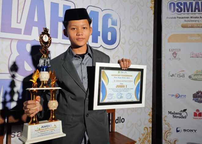 Santri Muâallimin Raih Juara 1 Musabaqoh Qiroatul Kutub se-Jawa Timur