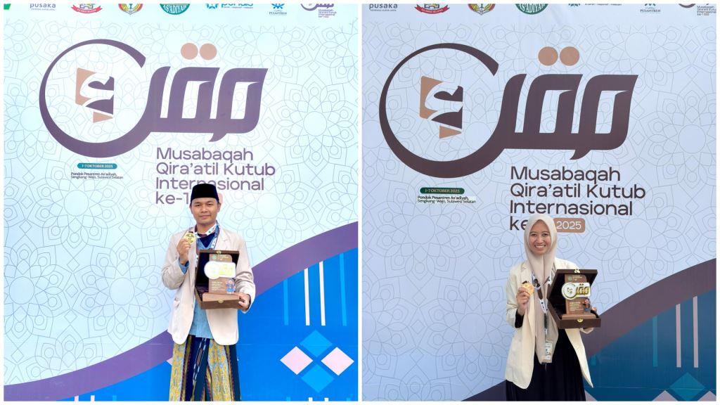 Borong Prestasi Nasional, Dua Delegasi Maâhad Aly Hasyim Asyâari Juara Risalah Ilmiah MQKN 2025