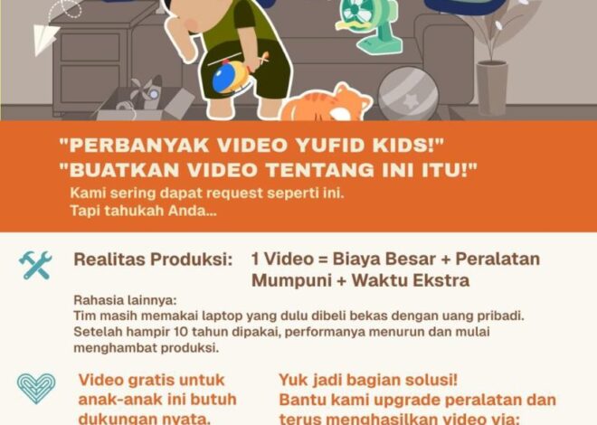 Yufid Kids Ada untuk Anak-Anak Kita, Ayo Dukung Tim Yufid Kids! – KonsultasiSyariah.com