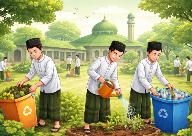 Disiplin Lingkungan sebagai Pendidikan Karakter Santri