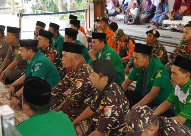 Ziarah Muasis dan Silaturahmi, PC Ansor Jombang Perkuat Khidmat Organisasi