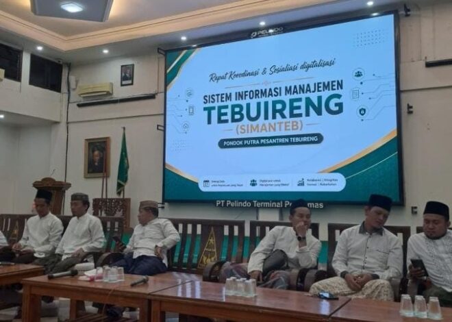 Pengurus Pondok Putra Tebuireng Sosialisasikan Digitalisasi melalui SIMANTEB
